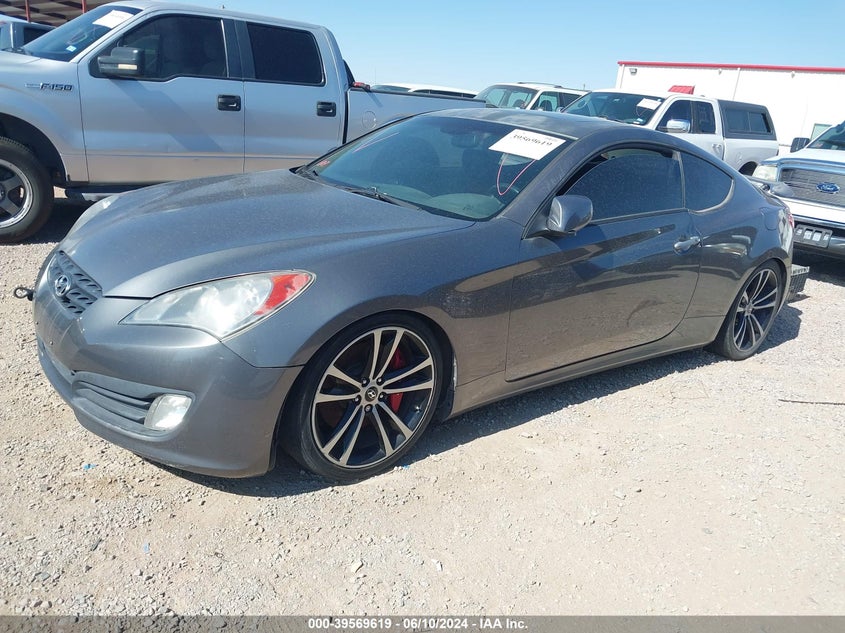 2010 Hyundai Genesis 2.0T Track VIN: KMHHT6KD8AU041334 Lot: 39569619