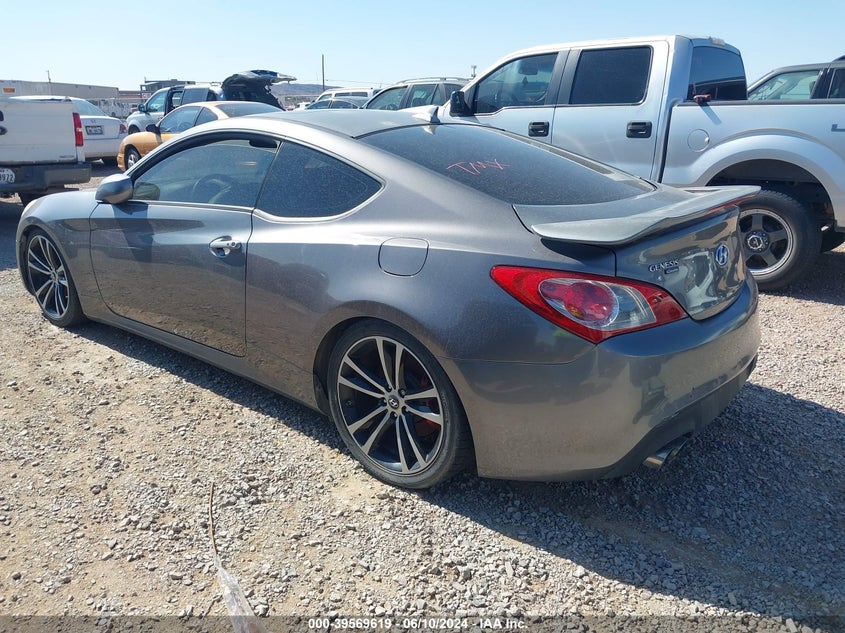 2010 Hyundai Genesis 2.0T Track VIN: KMHHT6KD8AU041334 Lot: 39569619
