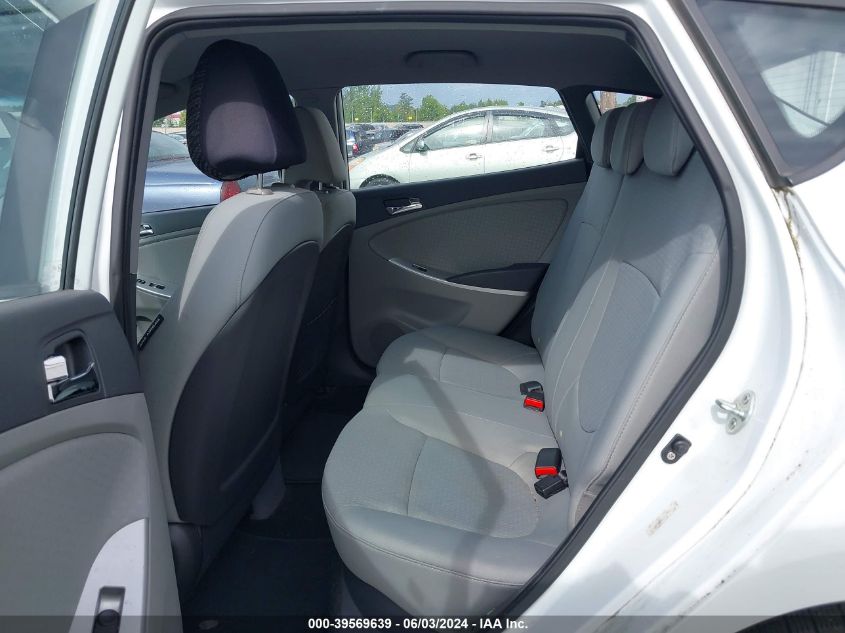 2012 Hyundai Accent Se VIN: KMHCU5AE1CU013874 Lot: 39569639