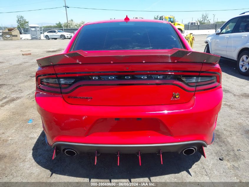 2018 Dodge Charger R/T Scat Pack Rwd VIN: 2C3CDXGJ4JH185003 Lot: 39569650