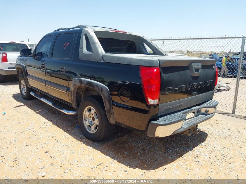 2004 Chevrolet Avalanche 1500 VIN: 3GNEC12T04G229202 Lot: 39569658