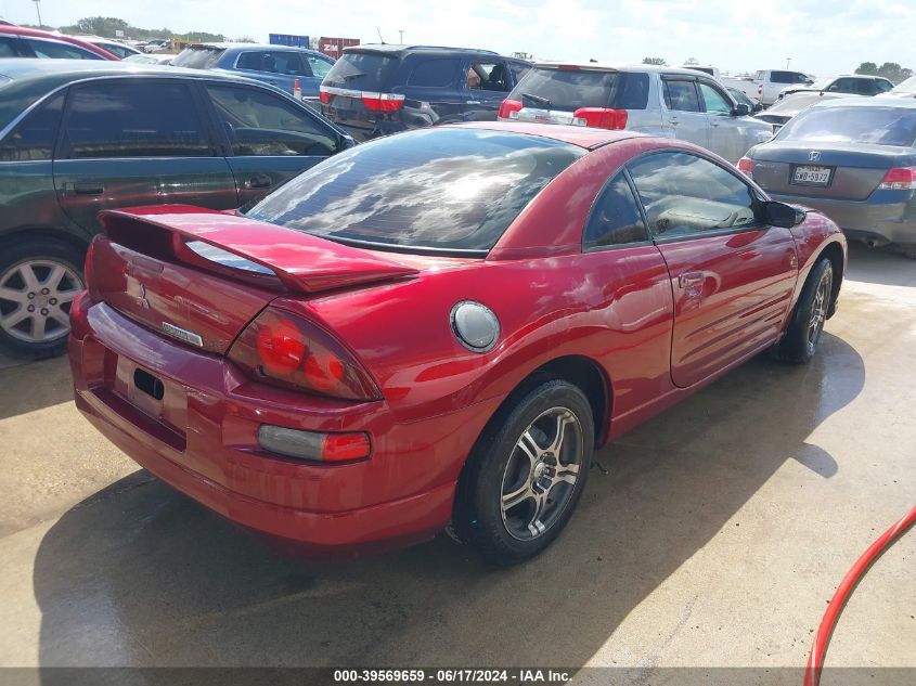 2001 Mitsubishi Eclipse Gs VIN: 4A3AC44GX1E119265 Lot: 39569659