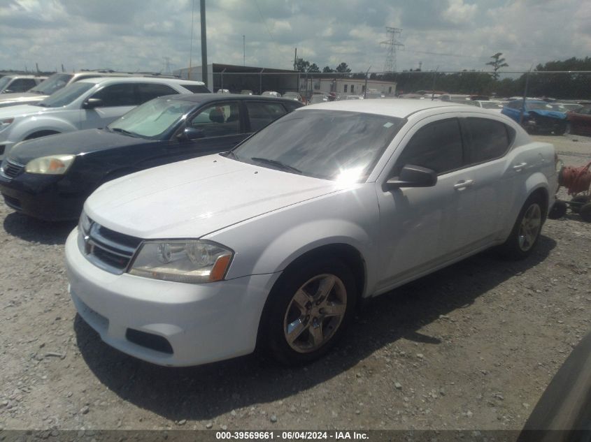 2014 Dodge Avenger Se VIN: 1C3CDZAB6EN199611 Lot: 40741074