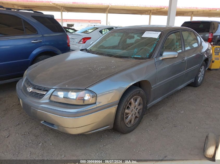 2005 Chevrolet Impala VIN: 2G1WF52E259123884 Lot: 39569664