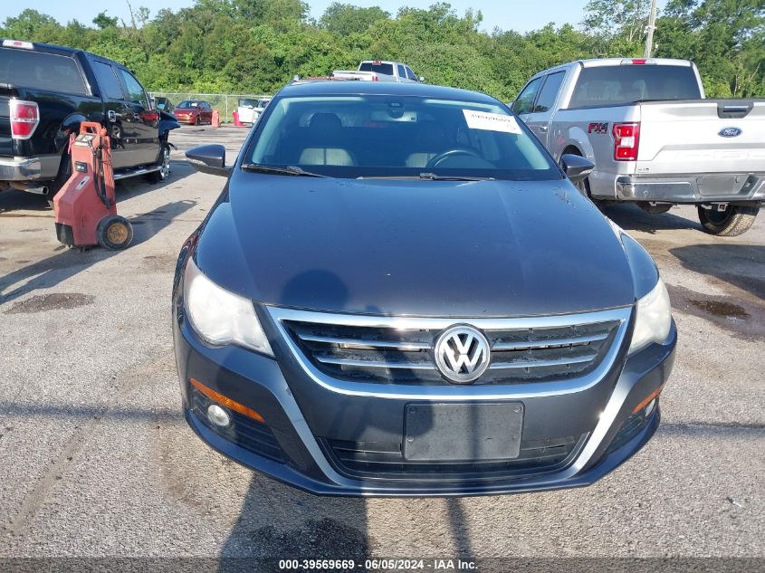 2012 Volkswagen Cc Lux VIN: WVWHN7AN3CE507845 Lot: 39569669