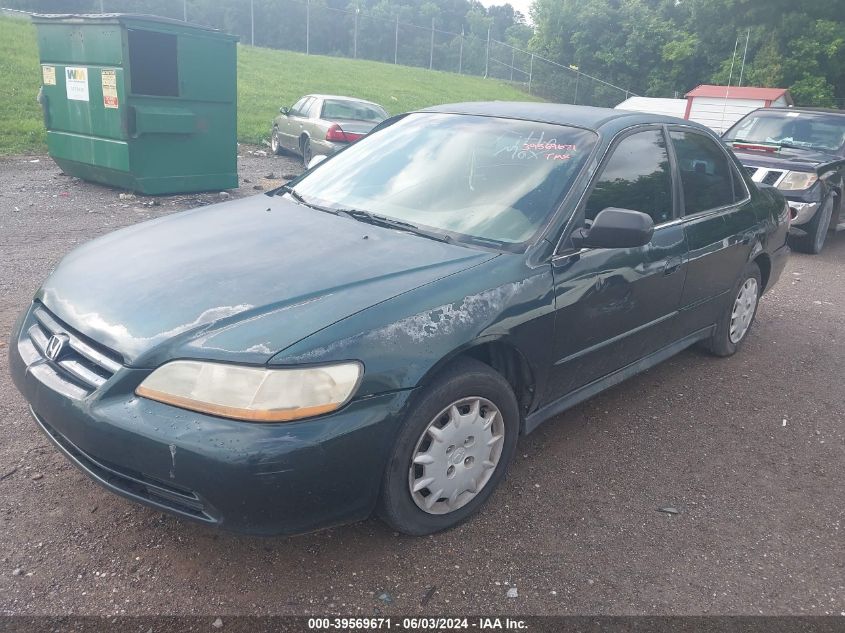 2001 Honda Accord 2.3 Lx VIN: 1HGCG56421A003396 Lot: 39569671