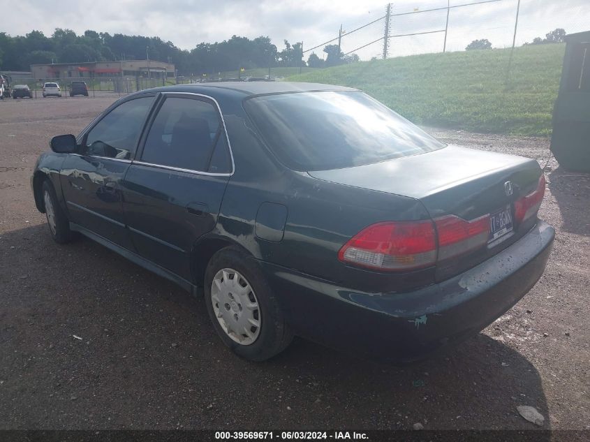 2001 Honda Accord 2.3 Lx VIN: 1HGCG56421A003396 Lot: 39569671