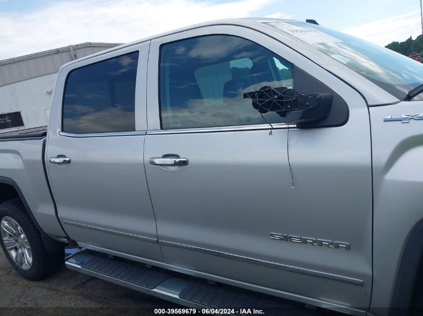 2018 GMC Sierra 1500 Slt VIN: 3GTU2NEC0JG399890 Lot: 39569679