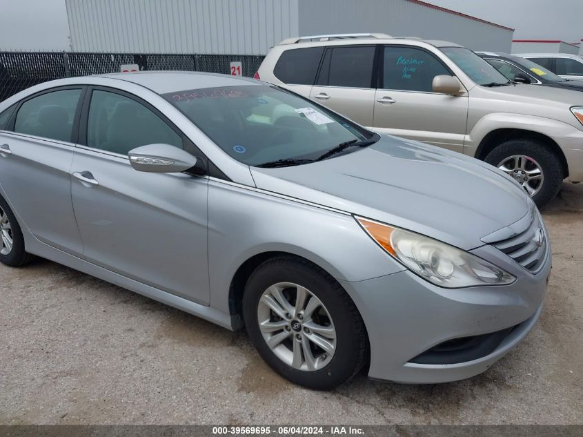 2014 HYUNDAI SONATA GLS - 5NPEB4AC5EH827857