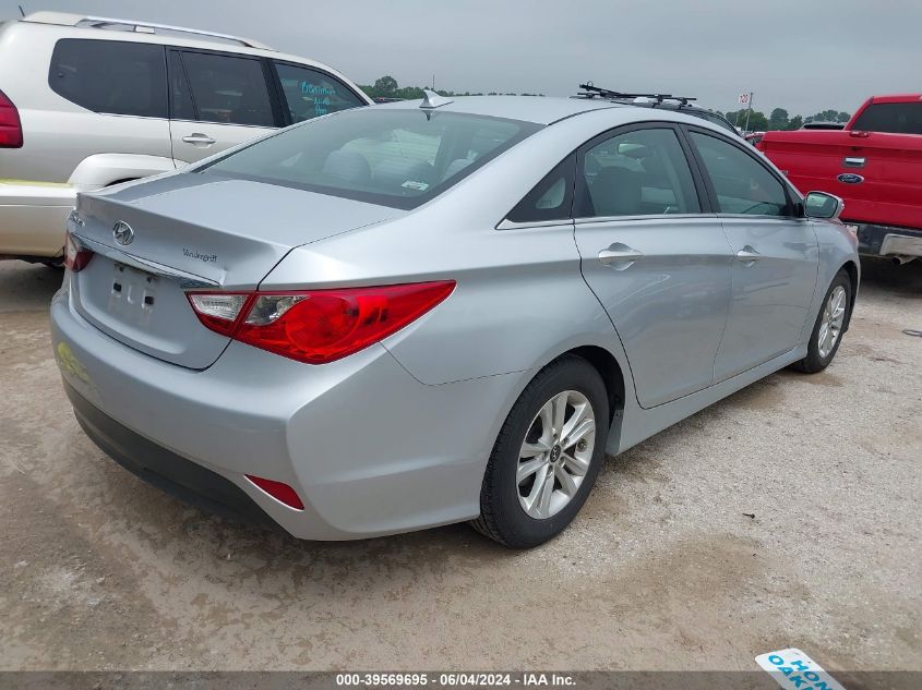 5NPEB4AC5EH827857 2014 Hyundai Sonata Gls