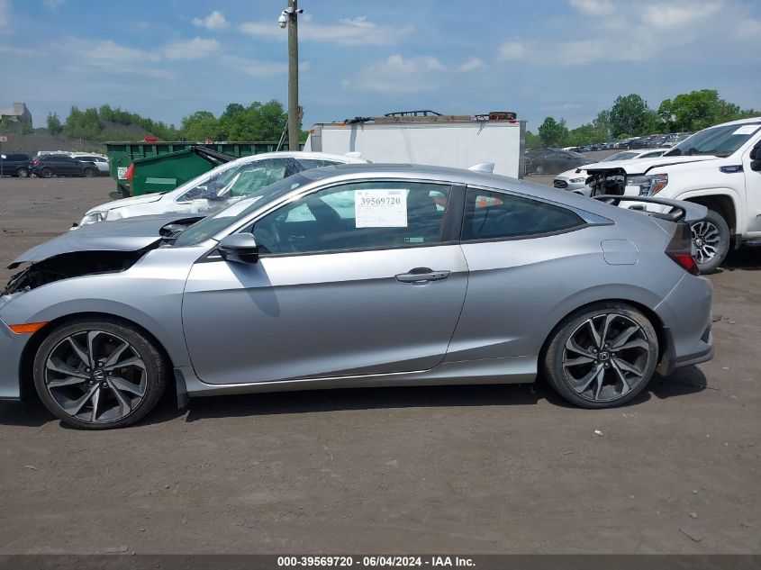 2019 Honda Civic Si VIN: 2HGFC3A56KH750953 Lot: 39569720