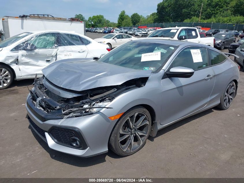 2019 Honda Civic Si VIN: 2HGFC3A56KH750953 Lot: 39569720