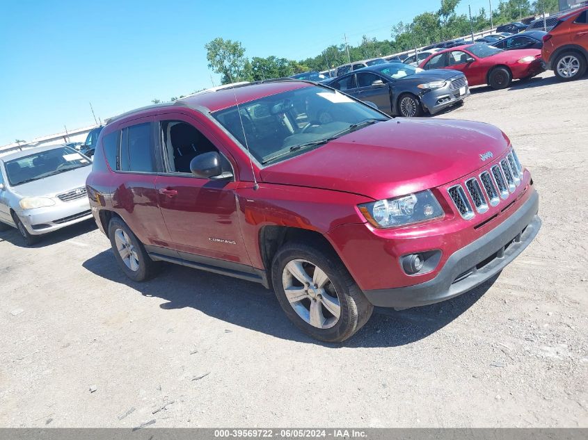 2015 Jeep Compass Sport VIN: 1C4NJCBB9FD273832 Lot: 39569722