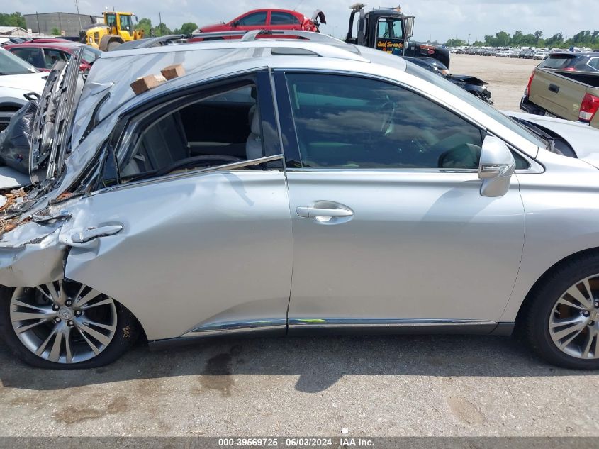 2013 Lexus Rx 350 VIN: JTJZK1BA4D2416122 Lot: 39569725