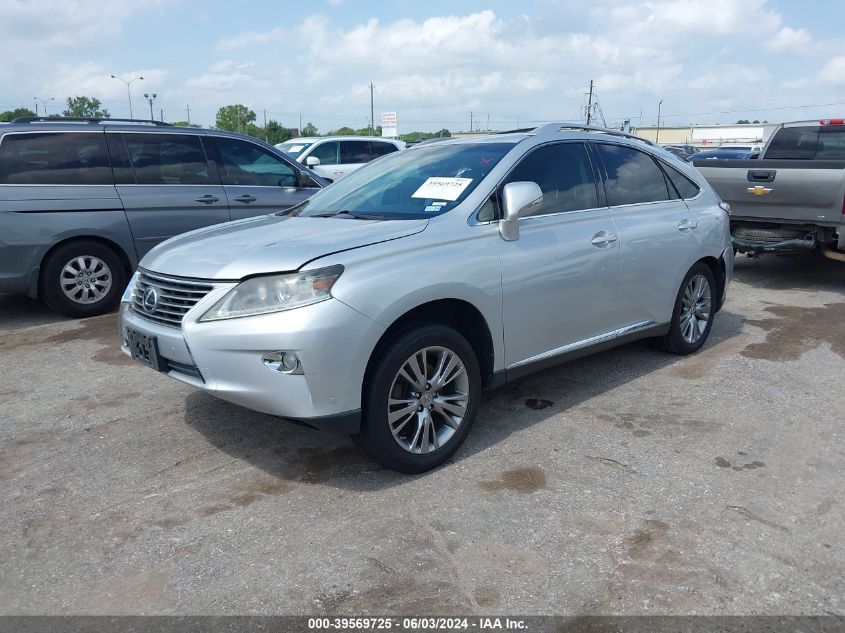 2013 Lexus Rx 350 VIN: JTJZK1BA4D2416122 Lot: 39569725