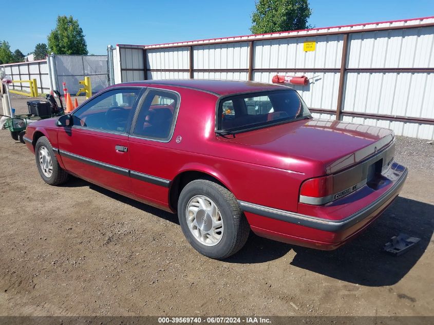 1989 Mercury Cougar Ls VIN: 1MEPM6044KH648999 Lot: 39569740