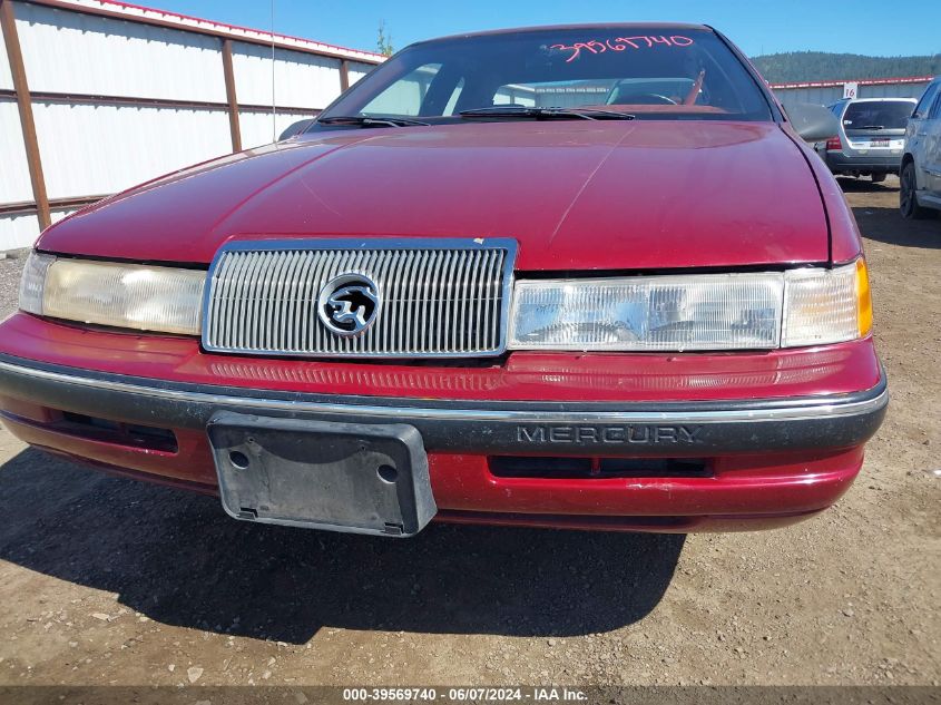 1989 Mercury Cougar Ls VIN: 1MEPM6044KH648999 Lot: 39569740