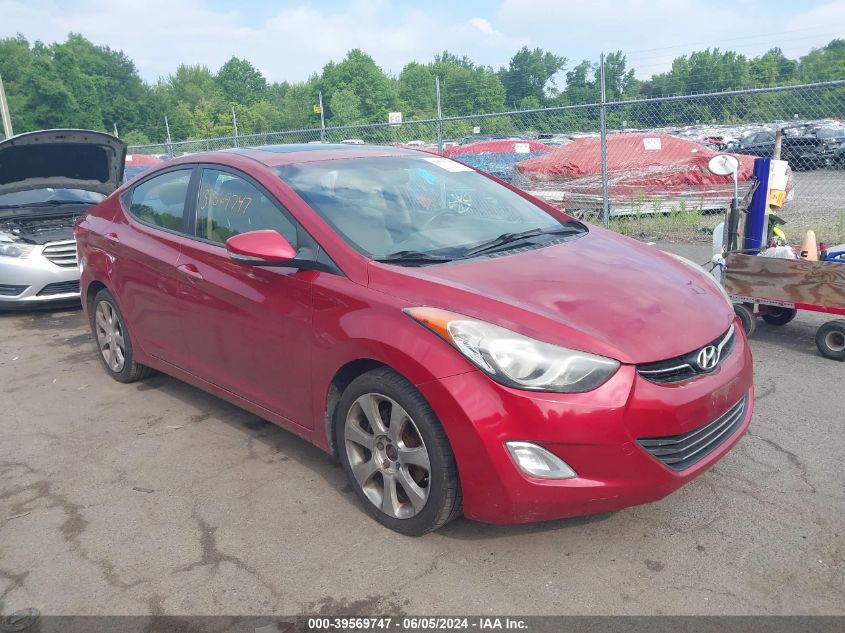 2012 Hyundai Elantra Limited (Ulsan Plant) VIN: KMHDH4AE9CU303055 Lot: 39569747