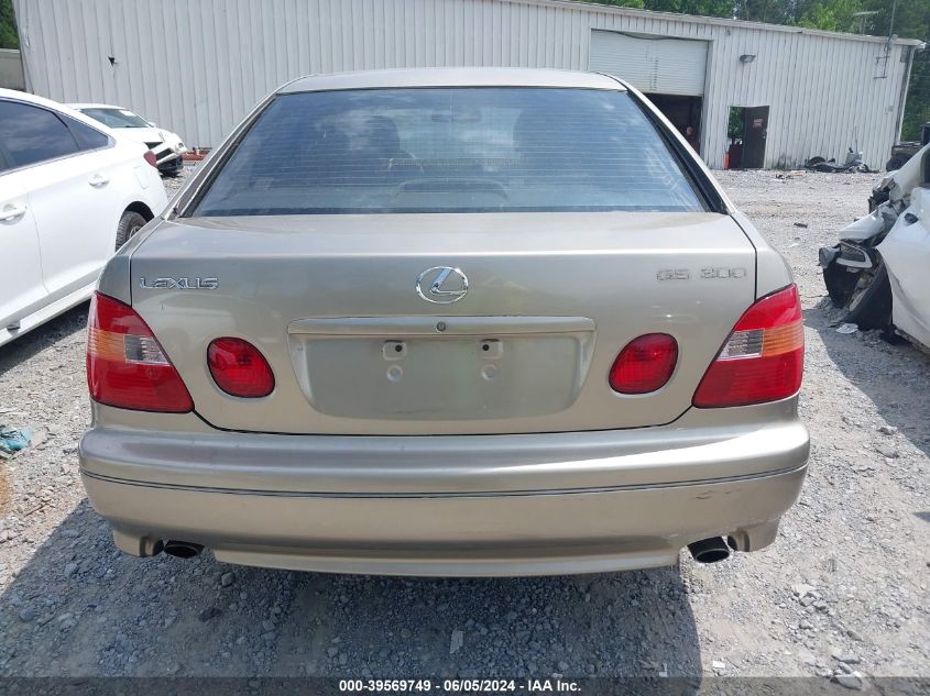 1998 Lexus Gs 300 VIN: JT8BD68S8W0041005 Lot: 39569749