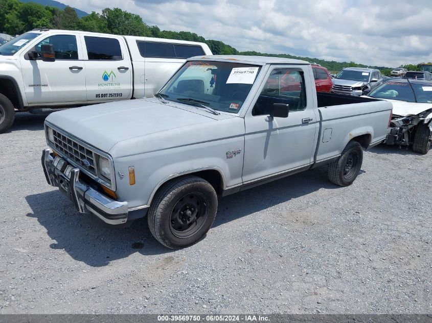 1986 Ford Ranger VIN: 1FTCR10T4GUB05033 Lot: 39569750