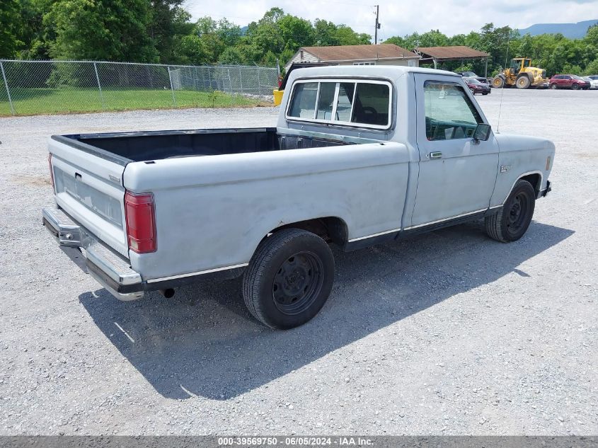 1986 Ford Ranger VIN: 1FTCR10T4GUB05033 Lot: 39569750