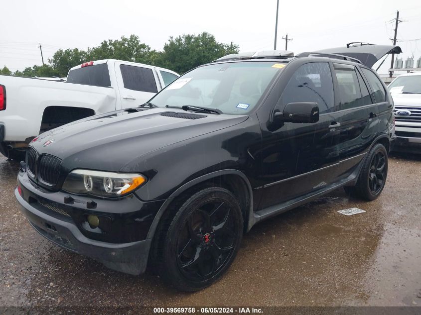 2004 BMW X5 3.0I VIN: 5UXFA13544LU44036 Lot: 39569758