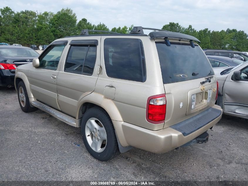 2001 Infiniti Qx4 Luxury VIN: JNRDR09YX1W213665 Lot: 39569769