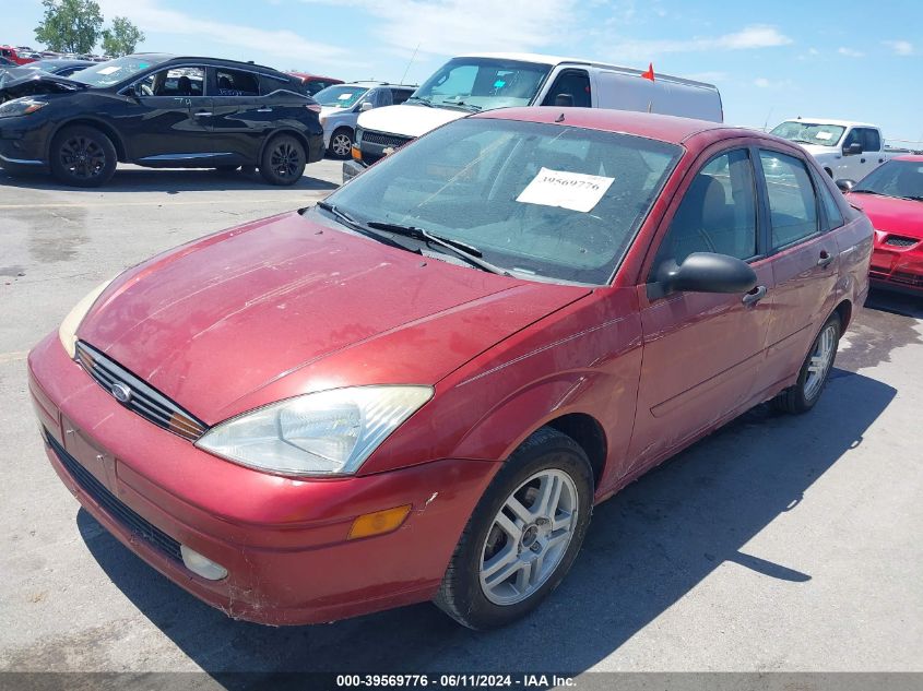 2001 Ford Focus Se VIN: 1FAFP34381W296255 Lot: 39569776