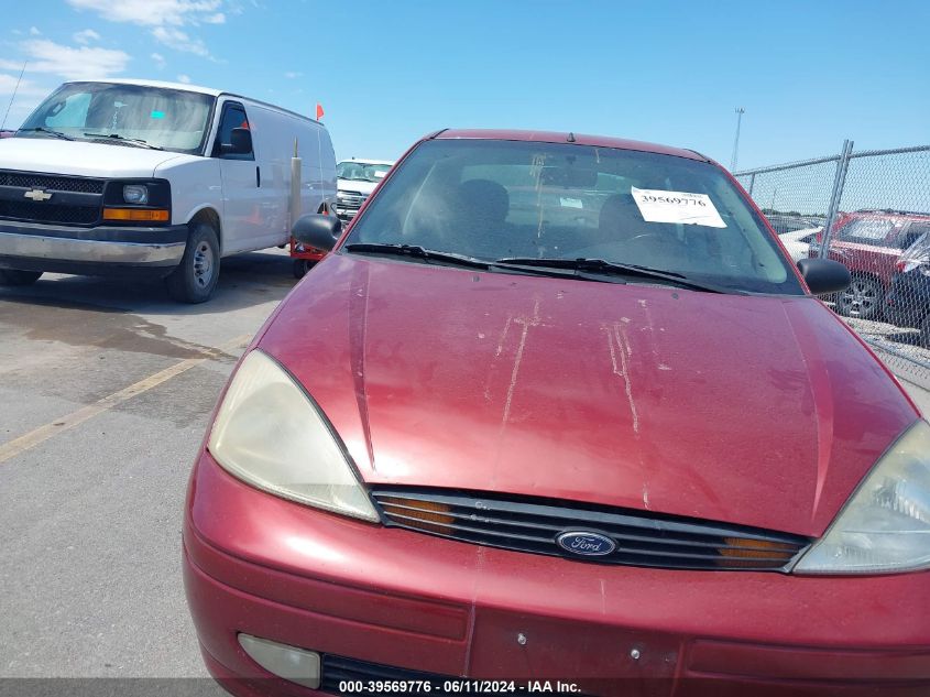 2001 Ford Focus Se VIN: 1FAFP34381W296255 Lot: 39569776