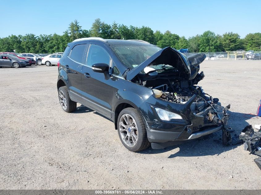 2018 Ford Ecosport Titanium VIN: MAJ6P1WL1JC188692 Lot: 39569781