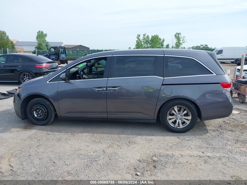 2016 Honda Odyssey Ex-L VIN: 5FNRL5H61GB018460 Lot: 39569785