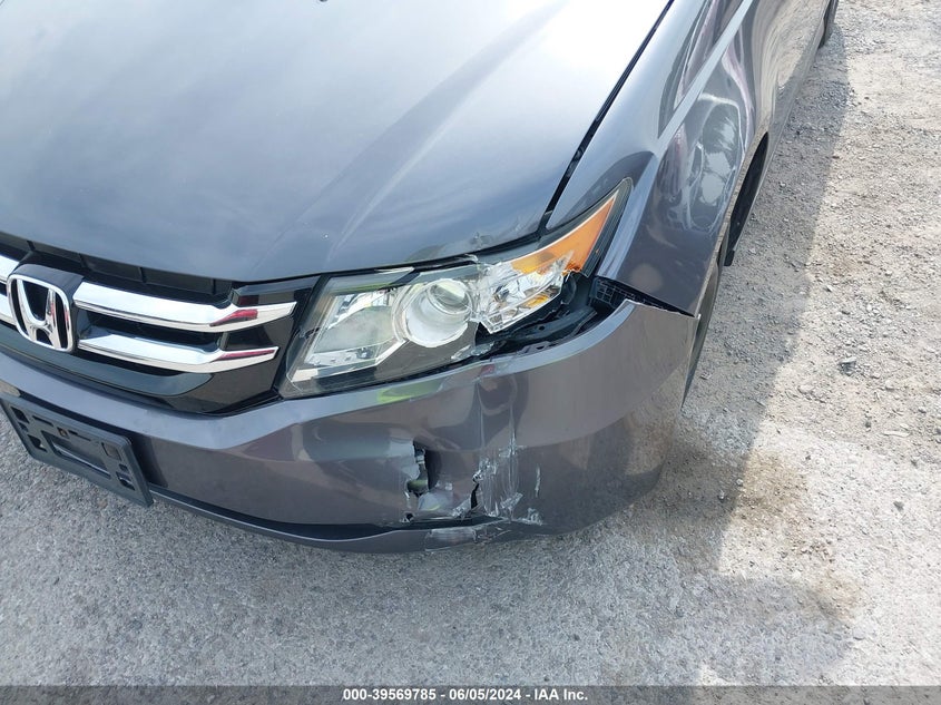 2016 Honda Odyssey Ex-L VIN: 5FNRL5H61GB018460 Lot: 39569785