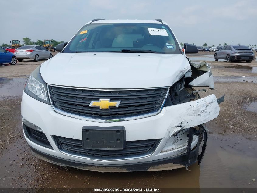 2017 Chevrolet Traverse Ls VIN: 1GNKRFKD0HJ352686 Lot: 39569795