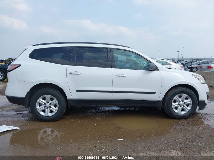 2017 Chevrolet Traverse Ls VIN: 1GNKRFKD0HJ352686 Lot: 39569795