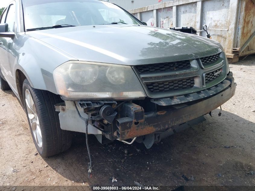 2013 Dodge Avenger R/T VIN: 1C3CDZBG2DN608387 Lot: 39569803