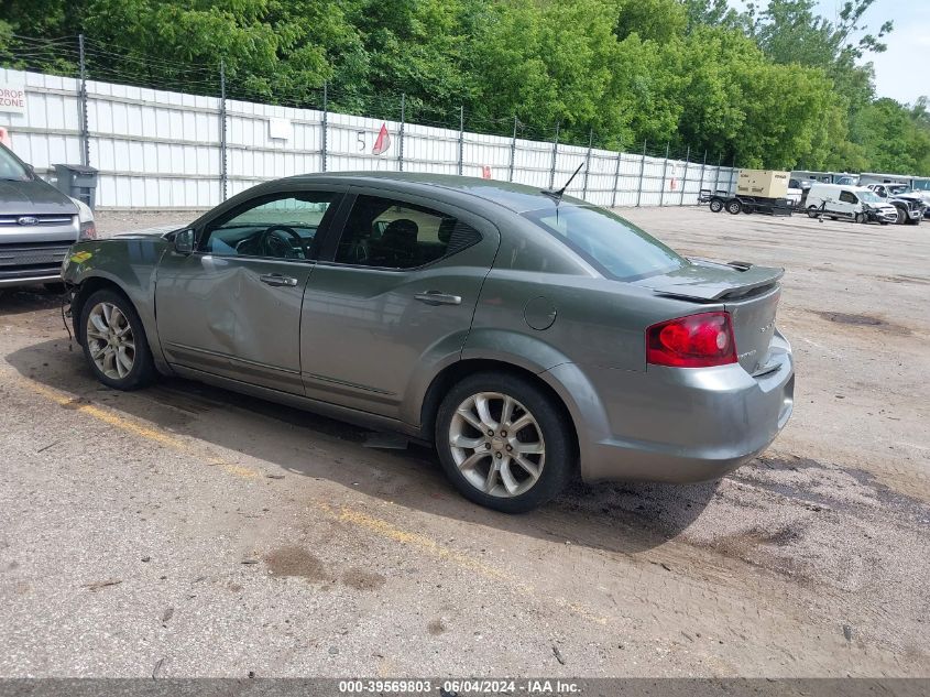 1C3CDZBG2DN608387 | 2013 DODGE AVENGER