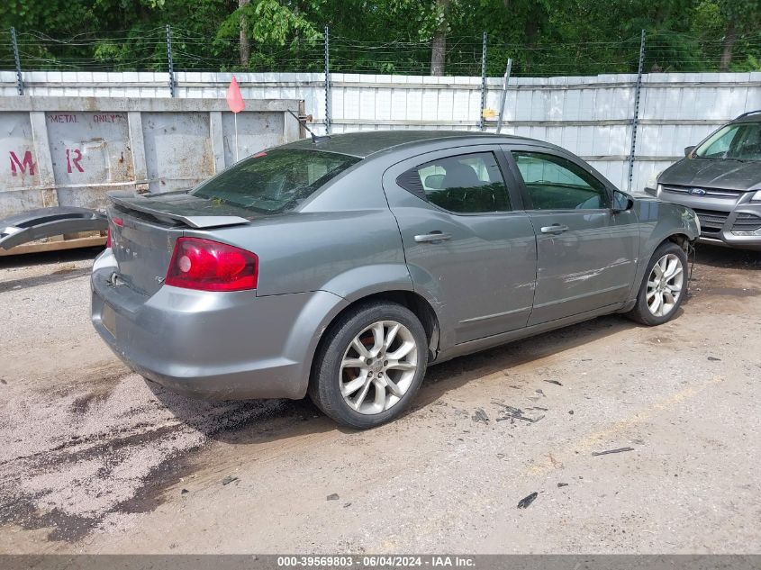 1C3CDZBG2DN608387 | 2013 DODGE AVENGER