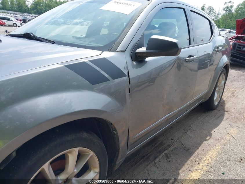 2013 Dodge Avenger R/T VIN: 1C3CDZBG2DN608387 Lot: 39569803