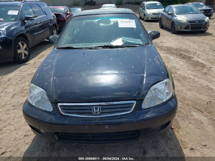 2000 Honda Civic Ex VIN: 1HGEJ8641YL051918 Lot: 39569811