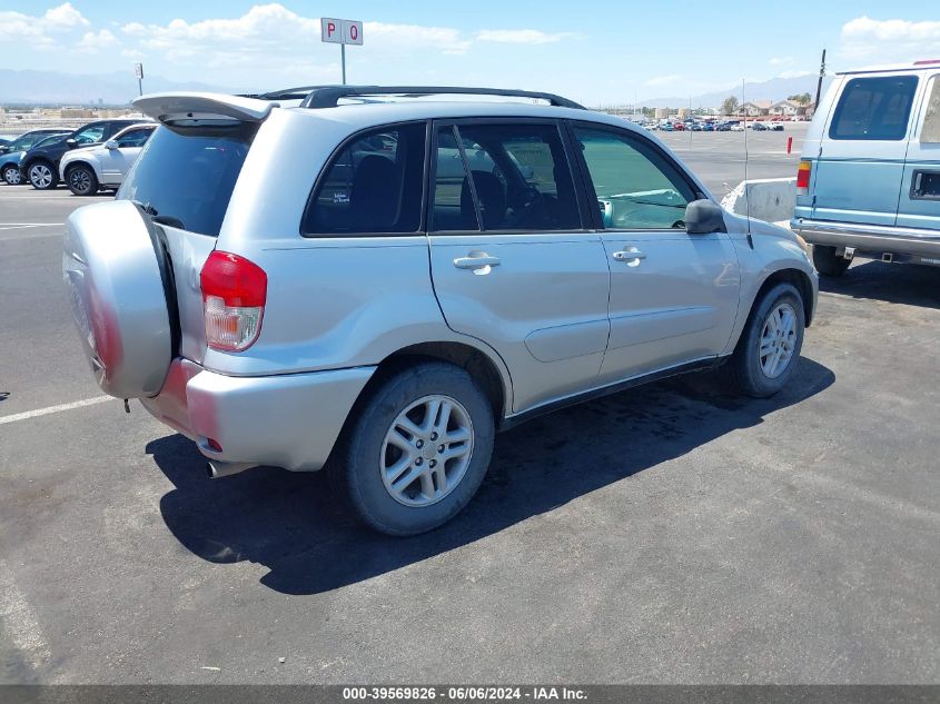 2002 Toyota Rav4 VIN: JTEGH20V020060633 Lot: 39569826