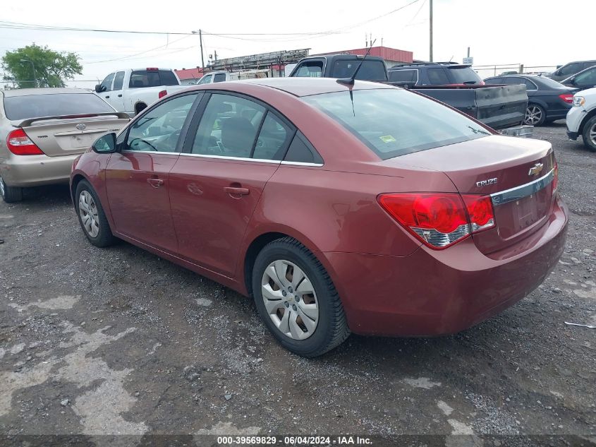 2012 Chevrolet Cruze Ls VIN: 1G1PC5SH4C7278202 Lot: 39569829