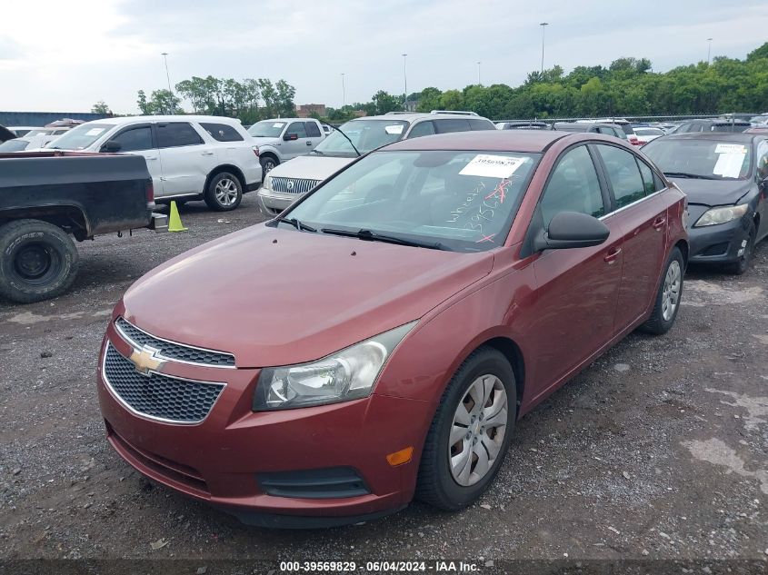 2012 Chevrolet Cruze Ls VIN: 1G1PC5SH4C7278202 Lot: 39569829