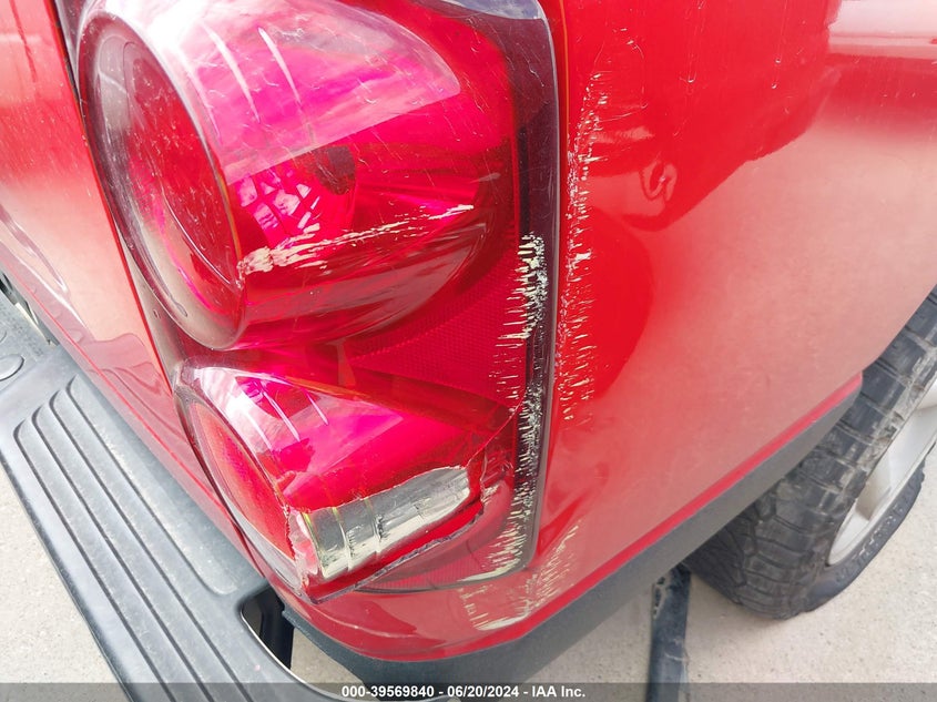 2008 Dodge Ram 1500 Slt VIN: 1D7HA18NX8S604134 Lot: 39569840