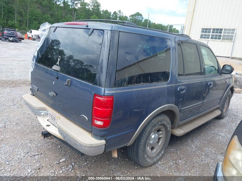 2000 Ford Expedition Eddie Bauer VIN: 1FMRU17L7YLA71722 Lot: 39569841