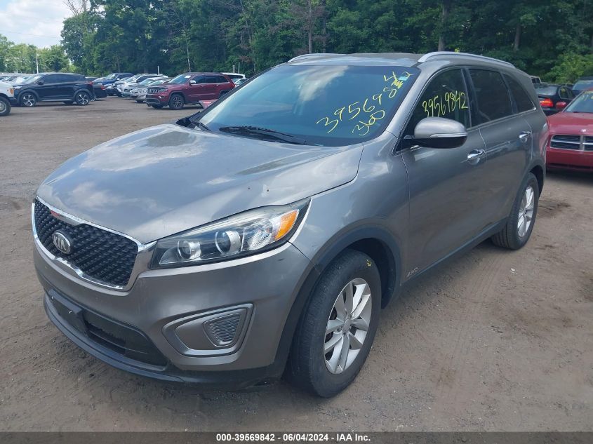 2016 KIA SORENTO 2.4L LX - 5XYPGDA37GG085708