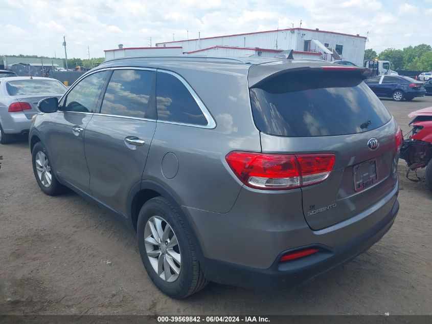 2016 KIA SORENTO 2.4L LX - 5XYPGDA37GG085708