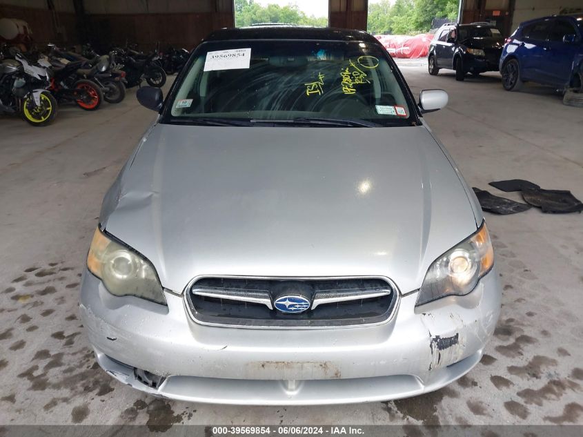 2005 Subaru Legacy 2.5I VIN: 4S3BL616857201391 Lot: 39569854