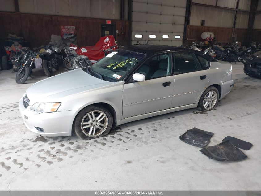 2005 Subaru Legacy 2.5I VIN: 4S3BL616857201391 Lot: 39569854