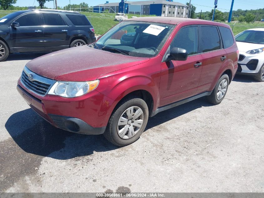 2009 Subaru Forester 2.5X VIN: JF2SH61639H770796 Lot: 39569861