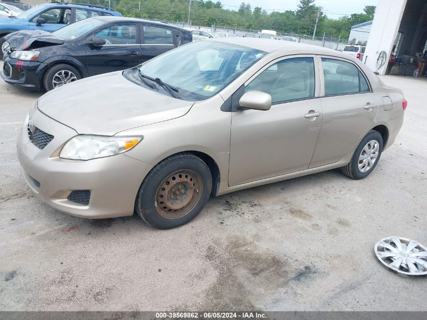 2009 Toyota Corolla Le VIN: 1NXBU40E19Z075596 Lot: 39569862